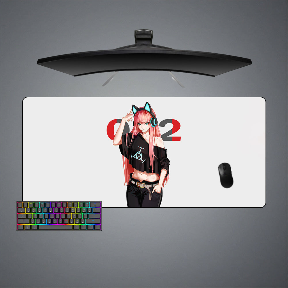 Zero Two Size Gaming Mouse Pad,